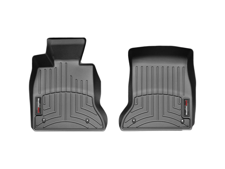 Forro de piso WeatherTech para BMW 535i 2011-2016 - primera fila, negro Foto 1 de 4