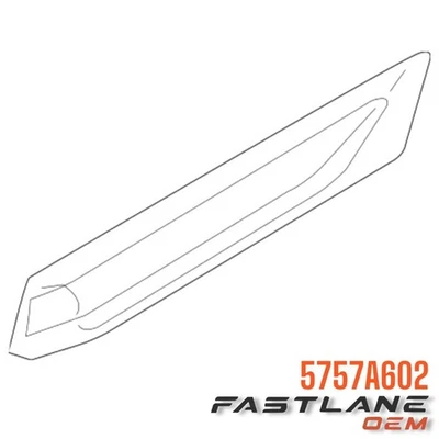 MITSUBISHI OUTLANDER 2022-2024 MOLDURA INFERIOR PUERTA RR DERECHA NUEVO FABRICANTE DE EQUIPOS ORIGINALES 5757A602 Foto 1 de 4