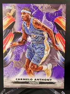 2025 Topps Inception Carmelo Anthony Purple /150 Denver Nuggets Basketball  - Picture 1 of 2