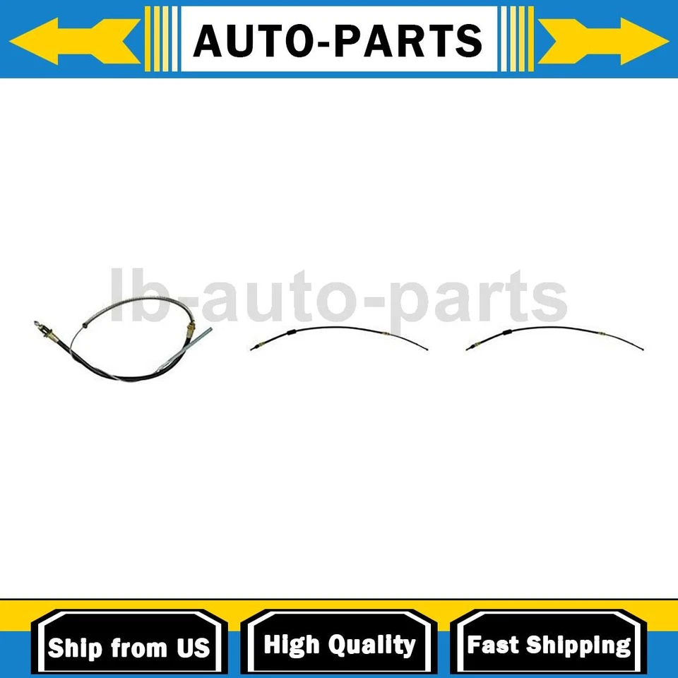 Front Rear Parking Brake Cable Dorman 3PCS For 1967 Oldsmobile Cutlass 4.1L - Image 1 of 4