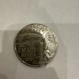 2016 MAUI NO KA OI dos dólares comerciales de Maui - The Valley Isle - una moneda - Imagen 1 de 2