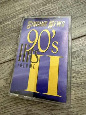 Vintage Singing News 90s Hits Vol 2 Cassette Tape Gospel Christian Music Album 1 - Image 1 of 4
