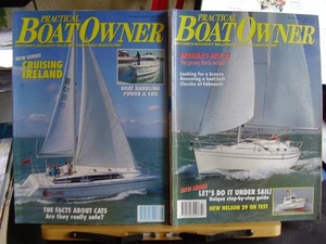 JOB LOT X 13 PRACTICAL BOAT OWNER & YACHTING MONTHLY NOEL DILLY LIN LARRY PARDY - Bild 1 von 13