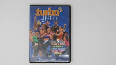 Turbo Jam 5 Rockin Workouts DVD Beachbody 2 Disc Set Chalene Johnson Foto 1 de 4
