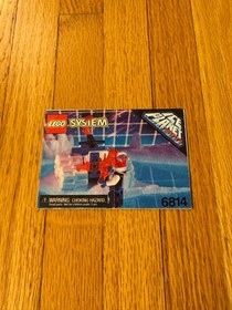 Lego Space Ice Tunnelator (6814) Instruction Booklet Only