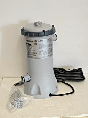 Bestway Flowclear Filter Pump For Above-Ground Pool | 58384E | 530 Gallons/Hour - Image 1 of 4