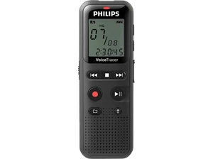 Grabadora de voz - Philips VoiceTracer DVT1160, 8 GB Flash NAND, 1.29" LCD, USB - Imagen 1 de 4