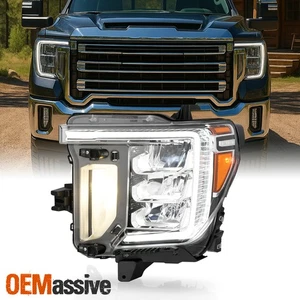 For 20-23 GMC Sierra 2500HD 3500HD w/ Halogen Signal LED DRL Headlight Driver - Picture 1 of 9