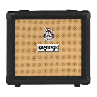 Оранжевые усилители Crush 12 гитарный комбоусилитель классический ВИНТАЖНЫЙ (черный) - Изображение 1 из 4