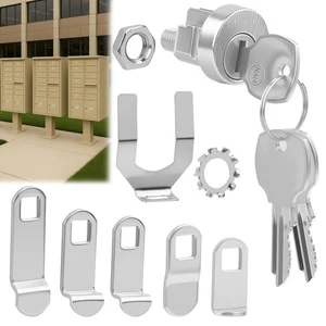 10 Pack L-1172C Mailbox Lock Replacement Includes 3 Keys Per Lock – C9100 Nat... - Picture 1 of 7