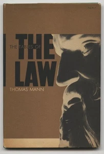 1945 Paul Rand Inscribed copy THE TABLES OF THE LAW: Thomas Mann Hc-Dj 1st US ed - Picture 1 of 3