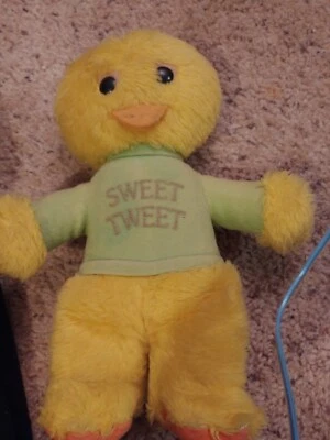 Vintage 10" Knickerbocker Yellow Duck Bird Plush Stuffed Animal - Image 1 of 4