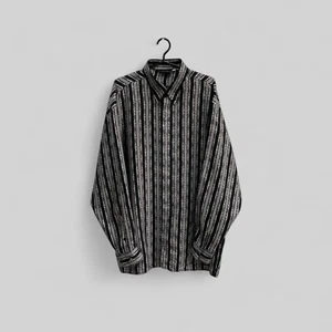 Vintage Versace V2 Classic Silk Men's Shirt Button Up Size XL - Picture 1 of 9
