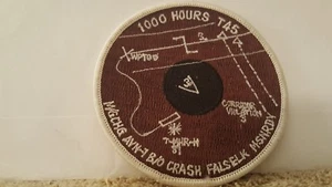 USAF PATCH - 1000 HOURS T45 AVN-1, 3 1/4 x 3 1/4 Zoll - Bild 1 von 3