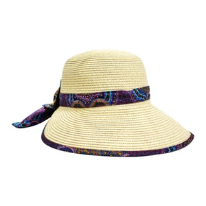 Warrina Designs Floppy Hat – Wild Bush Men Women Australian Aboriginal Art  - Picture 1 of 7