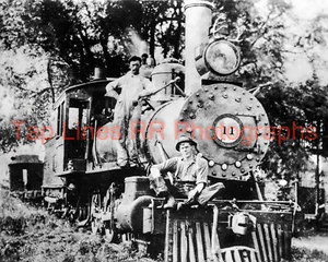Tidewater & Western 11 4-6-0 Farmville VA 3' Gauge circa 1915 NEW 8x10 PHOTO - Picture 1 of 1