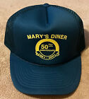 Vintage Mary's Diner Danville, VA 50th Anniversary 1951-2001 Druckknopflasche Mütze Kappe