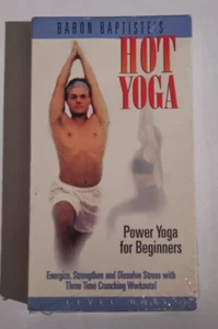 baron baptiste baptistes HOT YOGA power yoga for beginners VHS VIDEOTAPE not dvd - Picture 1 of 1