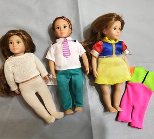 Lori 6" Mini Dolls Battat Our Generation Minis 3 Dolls - Picture 1 of 10