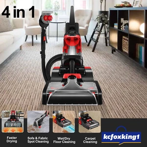 4in1 Carpet Upholstery Cleaning Machine for Wet Dry Hard Floor Rug Fast Drying - Picture 1 of 12