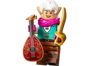 ELF BARD LUTE CMF LEGO Dungeons & Dragons DnD Minifigure 71047 - Picture 1 of 2