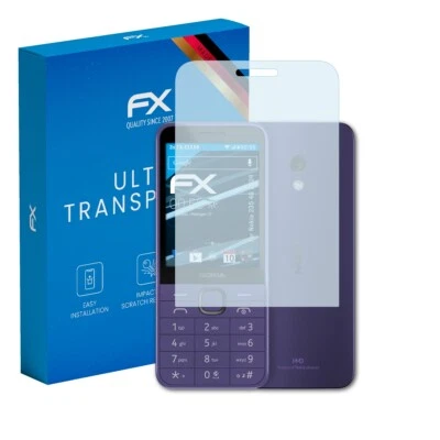 atFoliX 3x Screen Protection Film for Nokia 235 4G 2024 Screen Protector clear - Image 1 of 4