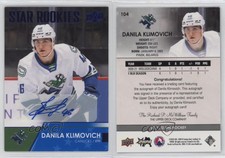 2021-22 Upper Deck AHL Star Rookies Auto Danila Klimovich #104 Auto