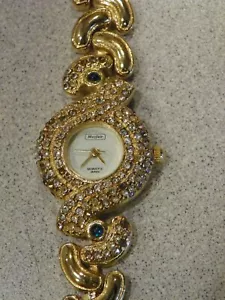 Mayfair Sparkley dressy lady's wrist watch bracelet Quartz movement Japan - Picture 1 of 8
