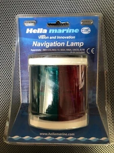 Hella Marine Navigation Lamp Red/Green BiColour - Picture 1 of 2