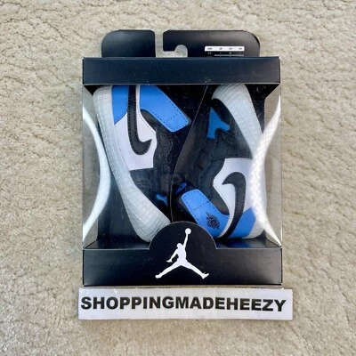 [US 4C] NIKE AIR JORDAN 1 AJ1 RETRO ALTO OG UNC Puntera Bebé Cuna Zapatos de Baloncesto Foto 1 de 4