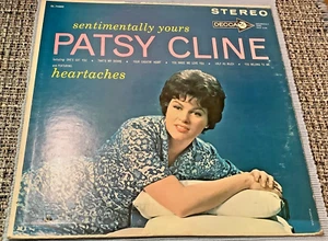 Patsy Cline Vinyl, Decca Records, Sentimentally Yours 1962 Album - Picture 1 of 7
