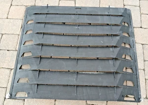 Datsun 280zx 2+0 Chastain Shadow Vintage Rear Hatch Window Glass Metal Louvers - Picture 1 of 19