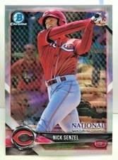 Nick Senzel 2018 Bowman Chrome National Convention Refractor #BNR-NSE - REDS 