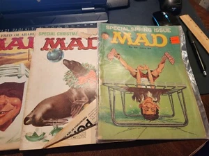 MAD Magazine LOT #4 Issues #80,85,86,84,87 Acceptable to Good Condition - Picture 1 of 2