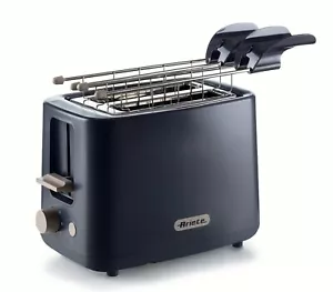 Ariete Tostapane Breakfast Dark Grey tostapane 760W 2 fessure con pinze - Foto 1 di 5