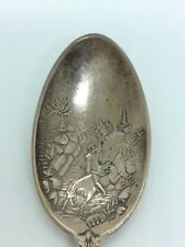 Sterling Silver Isreal, Putnam Souvenir Spoon 5 7/8", on St.Cloud, Gorham spoon