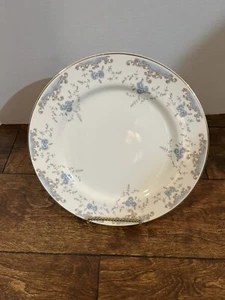 Seville 5303 Dinner Plate by Imperial China 10 3/8”Signed by W Dalton Blue Roses - Picture 1 of 4