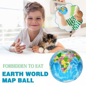 Squeeze Ball Stress Relief Foam Earth Globe Printed Kid Party Hot Filler I9N1