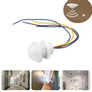 360 Degree Recessed PIR Ceiling Occupancy Motion Sensor-Detector Light Switch - Picture 1 of 9