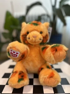 Build A Bear Kürbis Kätzchen Halloween Stofftier Stofftier ausgekleidet 2024 B - Bild 1 von 2