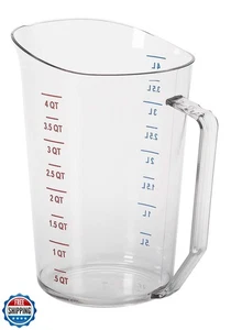 Cambro (400MCCW135) 4 qt Liquid Measuring Cup - Camwear® - Picture 1 of 5