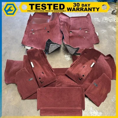 97-04 JUEGO MALETERO ALFOMBRA INTERIOR COMPLETO CHEVROLET CORVETTE C5 OEM Foto 1 de 4