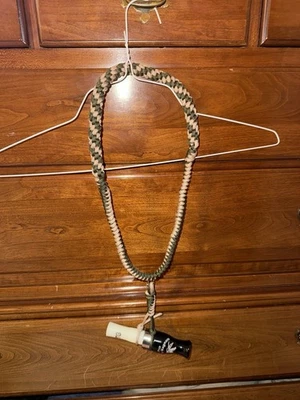Cordão de chamada personalizado caseiro de uma corda de ganso/pato para caça - Imagem 1 de 4