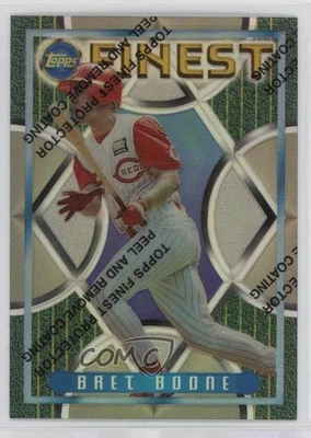 1995 Topps Finest Refractor Bret Boone #54 - Image 1 of 2