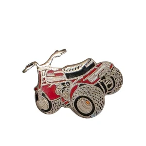Vintage Honda 3 Wheeler Enamel Hat Lapel Pin Motorcycle ATV - Picture 1 of 5