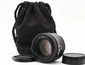 Nikon AF NIKKOR 50mm f/1.4 Standard Prime Lens [Exc w/Case From Japan 9145 - Picture 1 of 12