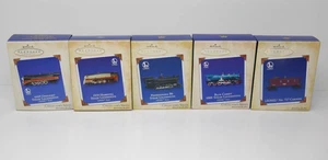Hallmark Keepsake 2002-2005 Lionel Train Locomotive Caboose Christmas Ornaments - Picture 1 of 14