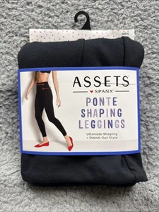 ASSETS by SPANX Women's Ponte Shaping Leggings - Black - Size S - Picture 1 of 2