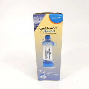 Aero Chamber Plus Flow-Vu With Mouthpiece New Sealed - Picture 1 of 6