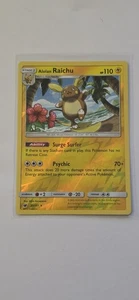 2017 Alolan Raichu Crimson Invasion Reverse Holo Rare Pokemon Karte 31/111 NM - Bild 1 von 2